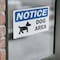 Signmission Dog Area, 10 in W x Rectangle, Vinyl Decal OS-2PACK-NS-D-710-L-15491 - alternate 6